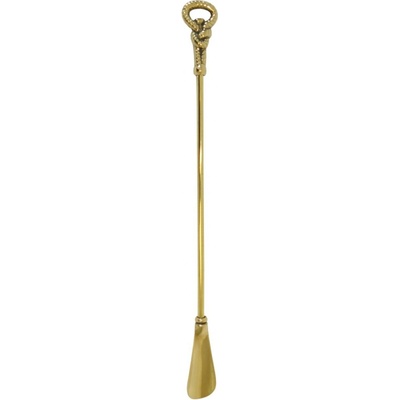 Obouvací lžíce na obuv mosazná - uzel - 48 cm – Zboží Dáma