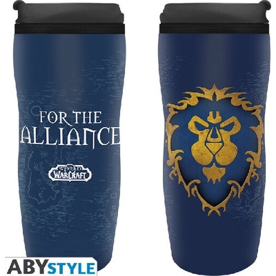 ABYstyle Cestovní hrnek World of Warcraft Alliance 355 ml