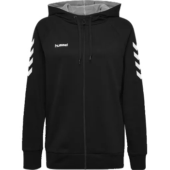 Hummel Суитшърт с качулка Hummel GO COTTON ZIP HOODIE WOMAN 204232-200 Размер XS