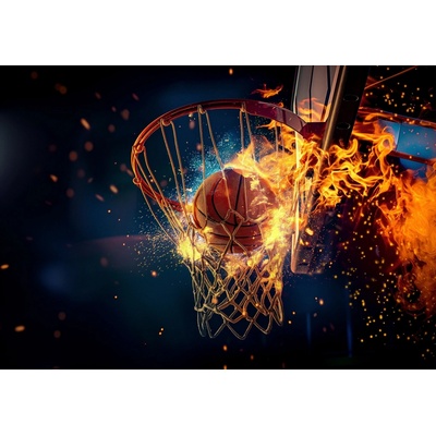 Postershop Fototapeta vliesováSport Basketball, rozměry 312x219cm