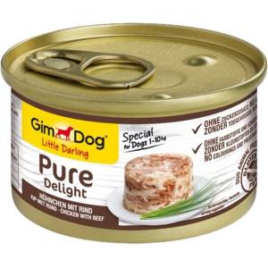Gimborn GimDog Pure Delight пиле + говеждо 85 г