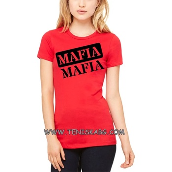 Image 1 of Fruit of the Loom Тениска с надпис - Mafia 4