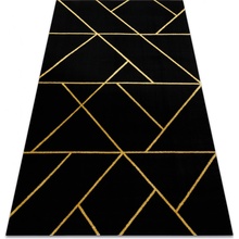 eKoberecSk Emerald 1012 glamour geometrický čierny / zlatý