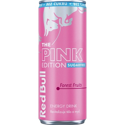 Red Bull The Pink Edition Sugarfree 250 ml – Zboží Mobilmania