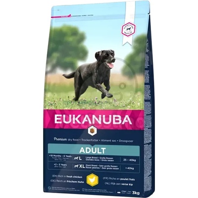 EUKANUBA Active Adult Large Breed 3 кг