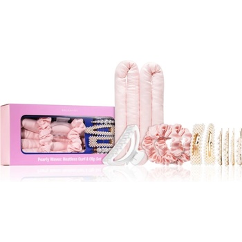 BrushArt Hair Pearly Waves Heatless Curl & Clip set комплект за къдрене на косата