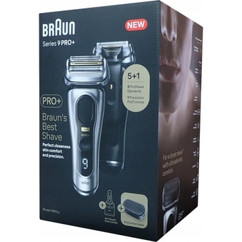 Braun Series 9 Pro+ 9577cc Wet&Dry stříbrný