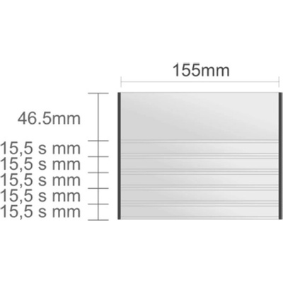 Triline Ac205/BL Alliance Classic nástenná tabuľa 155 x 124 mm