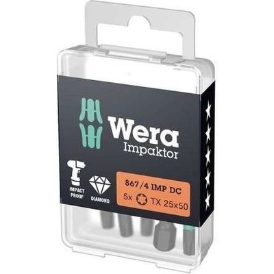 Wera TX 25x50 sada 5 ks 057665