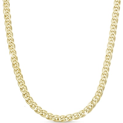 Biju Elegantní řetízek se 14k zlacením 3002487