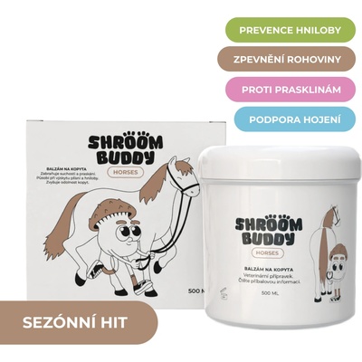 Shroom Buddy Horses balzám na kopyta 500 ml – Zboží Dáma