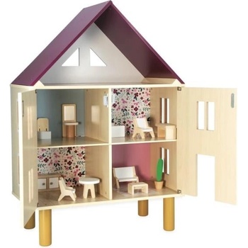 Janod Дървена къща за кукли Twist