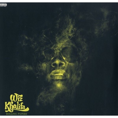 Wiz Khalifa Rolling Papers 10th Anniversary Limited Deluxe Edition Blue Splatter Vinyl LP