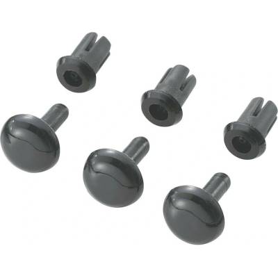 TRU COMPONENTS TC-SRR-465K203 TC-10820824 rozpínací nýt Ø otvoru 4 mm černá 1000 ks