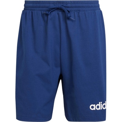 adidas LINEAR SJ SHORTS Tmavě modrá Bílá
