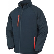 Result softshell Black Compass R237X námořní modrá-červená