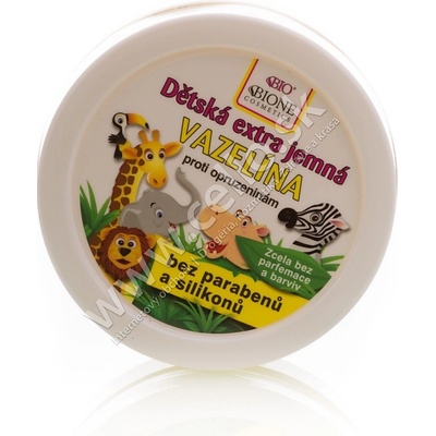 Bione Cosmetics Kids vazelína proti zapareninám 155 ml