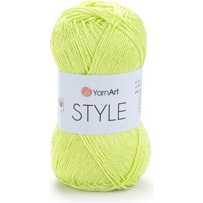 Yarn Art příze Style 662 žluto-zelená