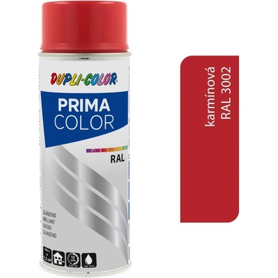 Dupli Color PRIMA sprej 400 ml RAL3002 karmínová lesk