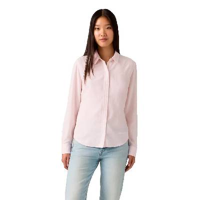 Риза с дълъг ръкав Levi´s ® The Classic BW long sleeve shirt - Pink (Bibi Stripe Crystal Pink)