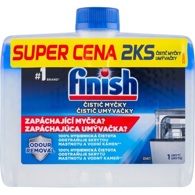 Reckitt Benckiser Почистващ препарат за съдомиялна Finish 2x250ml Regular DUO