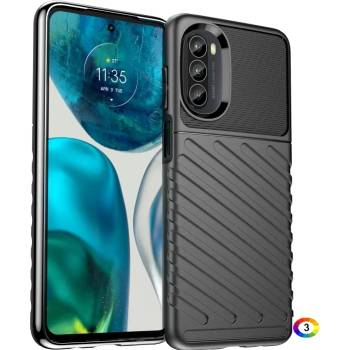 Image 1 of Motorola Moto G82 Удароустойчив Twill Texture Калъф и Протектор