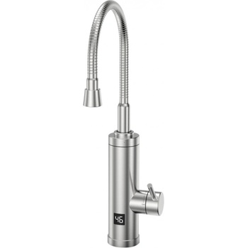 Elite Нагревател за вода elite ehsd-2571, Метал, Въртене на 360, Цифров дисплей, ipx4, Сребрист (ehsd-2571)