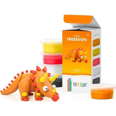 TM Toys Hey Clay MD003 Sada Triceraptors
