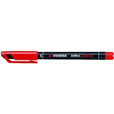 STABILO Алкохолен маркер 0, 4 мм, STABILO "OHPen S", червен 841/40 (841/40)