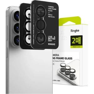 Ringke Протектор за Камера за Samsung S26 Plus, Ringke Cam Lens Frame Glass 2бр. , Черен (8800328815407)