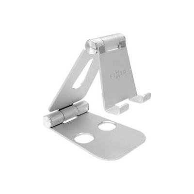 FIXED Hliníkový stojánek Frame PHONE na stůl pro mobilní telefony, stříbrný – Zbozi.Blesk.cz