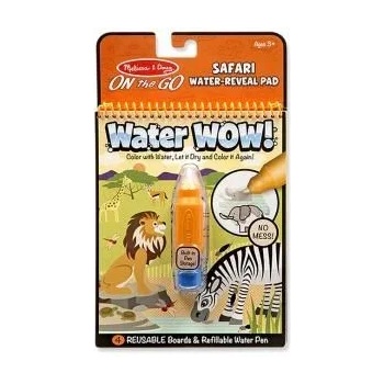 Image 1 of Melissa & Doug - Комплект за рисуване с вода - Сафари пътеше (19441)