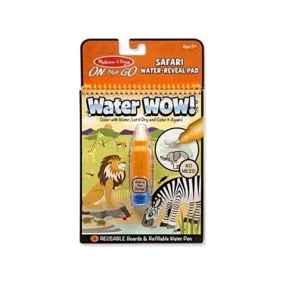 Melissa & Doug - Комплект за рисуване с вода - Сафари пътеше (19441)