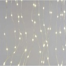 Emos Svetelná reťaz LED vianočná nano reťaz záclona 2,9x1,5 m vonkajšia aj vnútorná teplá biela programy D3EW03