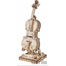 Robotime drevené 3D puzzle Violončelo 58 ks