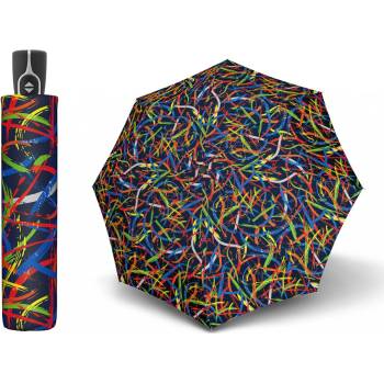 Doppler Magic Fiber Expression dámský plně automatický deštník modrý