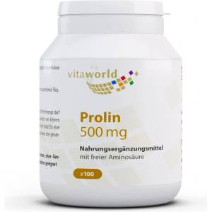 vitaworld Prolin / Пролин 500 mg, 100 капсули (02695673 VW)