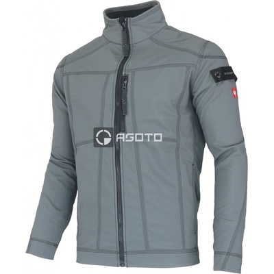 Engelbert Strauss pánská softshell bunda e.s.roughtough šedá