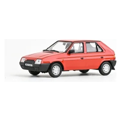 Abrex Škoda Favorit 136L (1988) - Červená Koralová 1:43