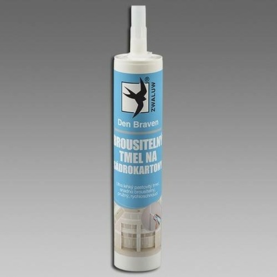 Brousitelný tmel na sádrokartony - kartuše 310 ml bílá