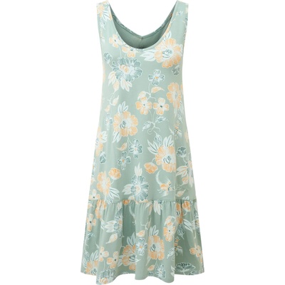 Sherpa Дамска рокля Sherpa Women's Neha Ruffle Dress - Celery Floral (134-1913-0213)