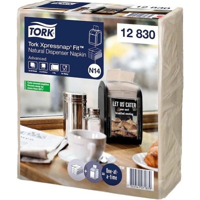 TORK Servítky do zásobníka 12830 2V 21,3x16,5 cm N14 systém Advanced Xpressnap Fit