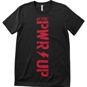AC/DC PWR-UP Vertical Logo Black S Риза (PS-1-ACDC015-H68-10-BK-S)
