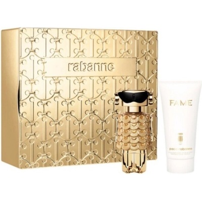 Paco Rabanne Fame Intense Darčeková sada dámska parfumovaná voda 50 ml a telové mlieko 75 ml