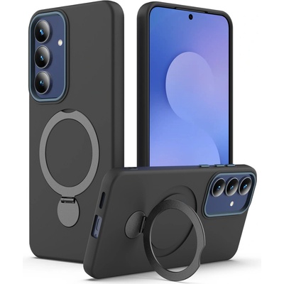 Samsung Магнитен Калъф за Samsung S26 с Метална Стойка - TPU+PC, 180°/360° пръстен, 5 цвята