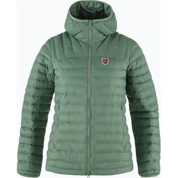 Fjällräven Дамско пухено яке Fjällräven Expedition Lätt Hoodie patina green