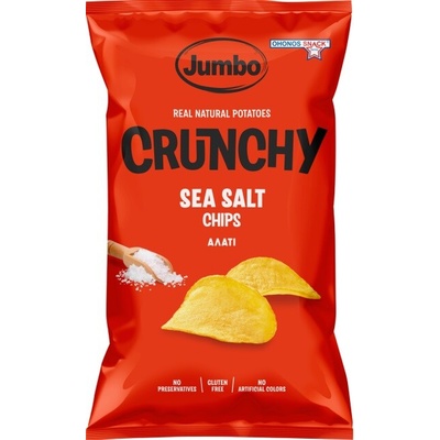 Ohonos Jumbo Crunchy Bezlepkové zemiakové chipsy s morskou soľou 50 g