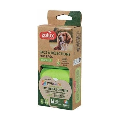 Zolux Súprava ECO sáčkov na exkrementy 4x15 ks