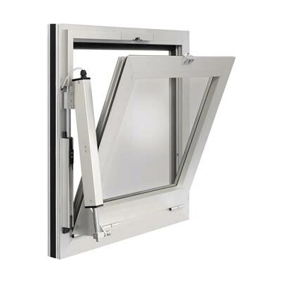 GEZE RWA 100 NT s E250NT zdvih 200 mm hliník bílýRAL 9016