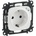 Legrand Контакт ШУКО 2P+E 16A + USB тип C 1.5A 7.5W цвят Бял Valena Allure - 753005 (753005)